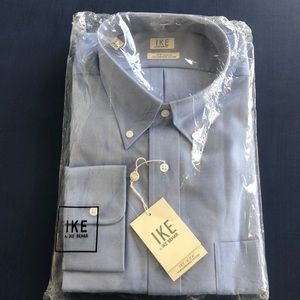 Ike Behar blue dress shirt.